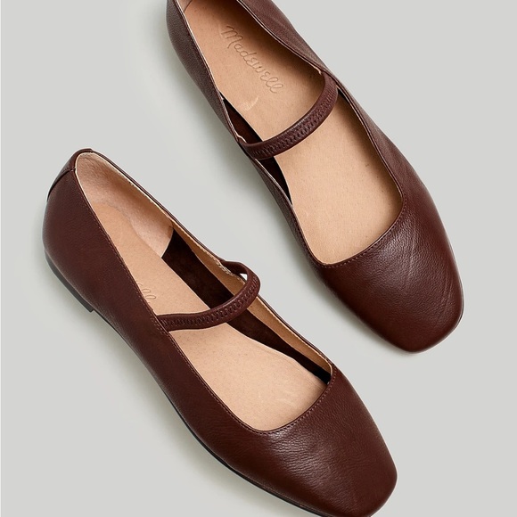 Ballet Shoes Madewell Leather Flats NEW Madewell The Greta Ballet